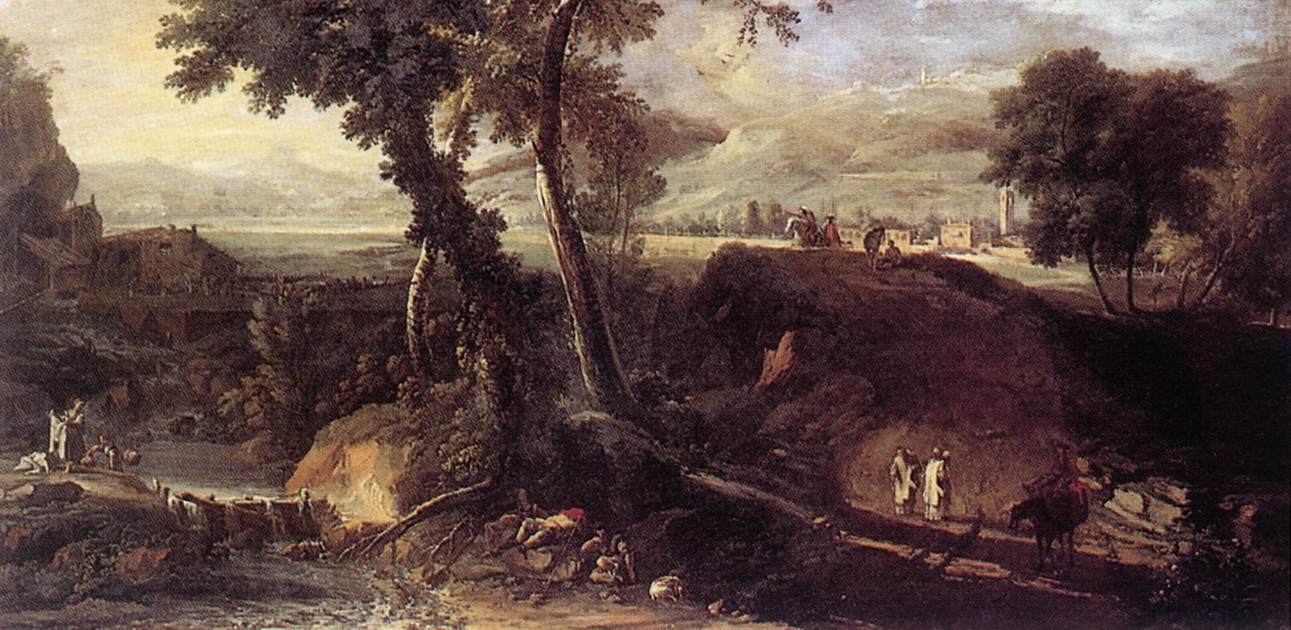 Landscape with Washerwomen fdu